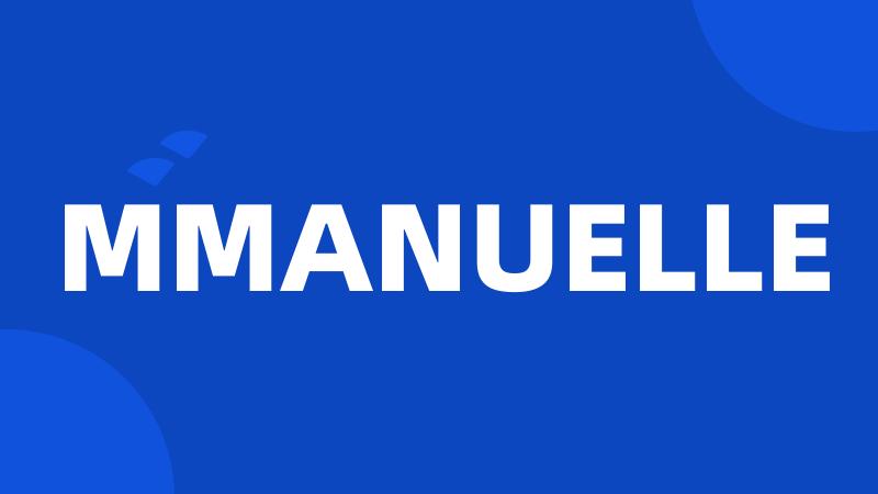 MMANUELLE