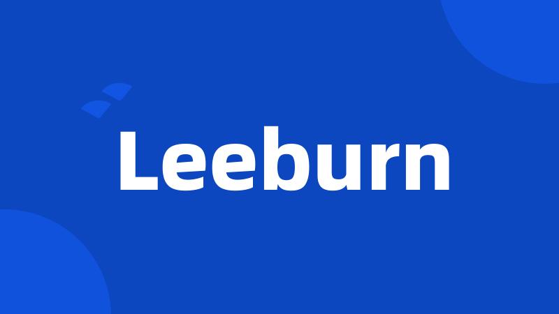 Leeburn