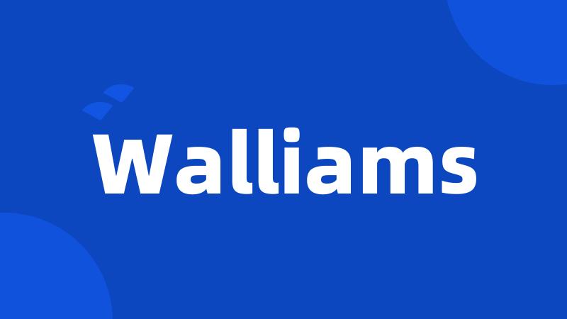 Walliams