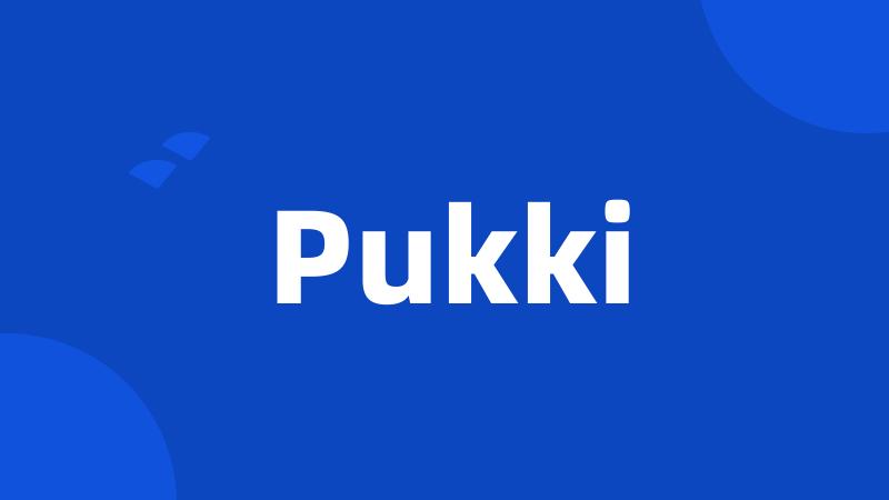 Pukki