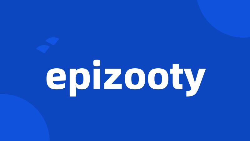 epizooty