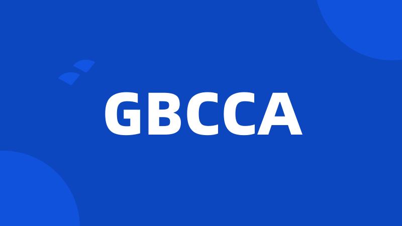 GBCCA