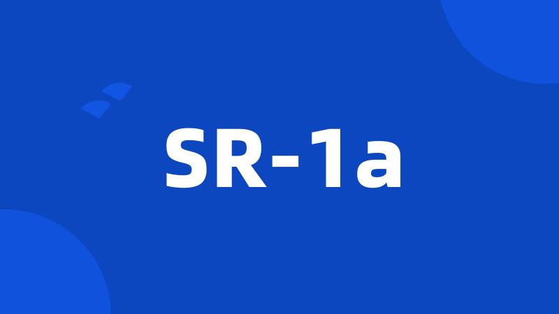 SR-1a