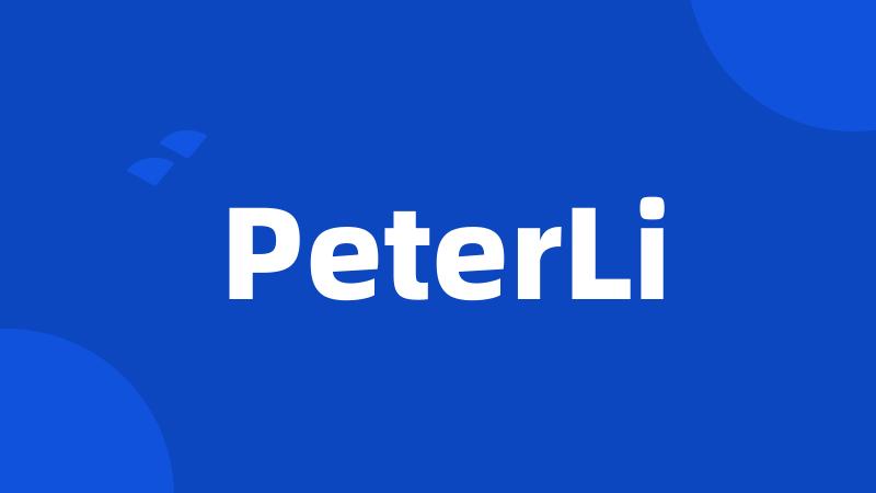 PeterLi