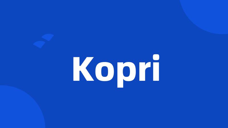 Kopri