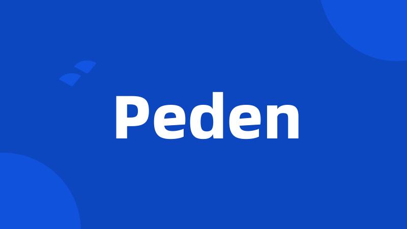 Peden