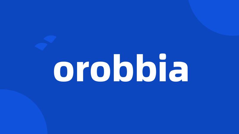 orobbia