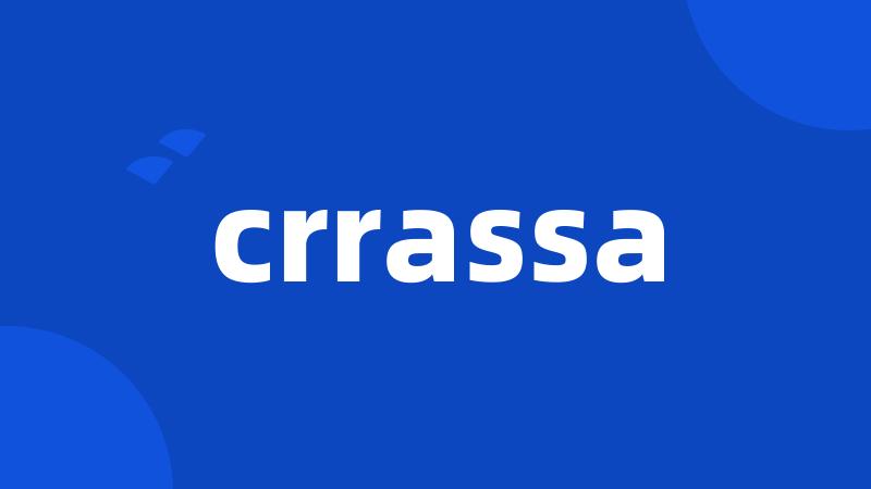 crrassa