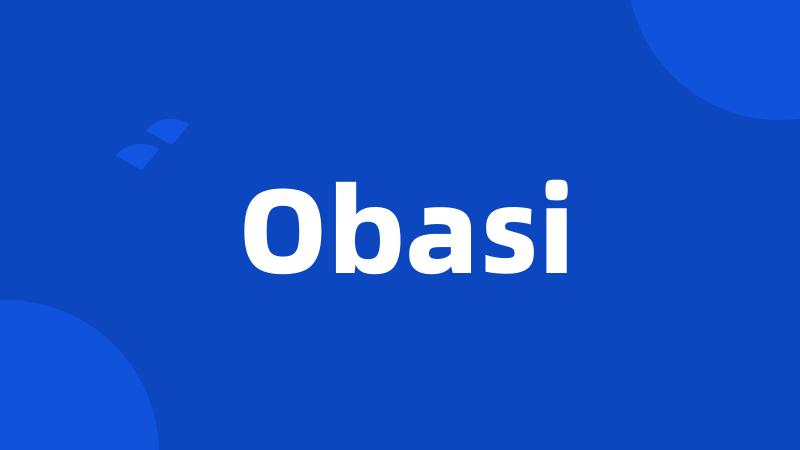 Obasi