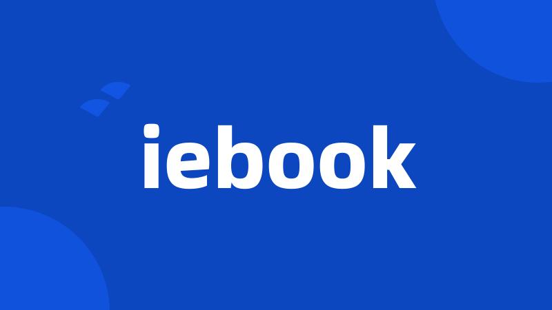 iebook