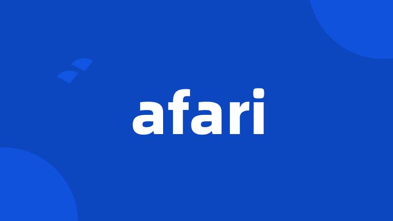 afari