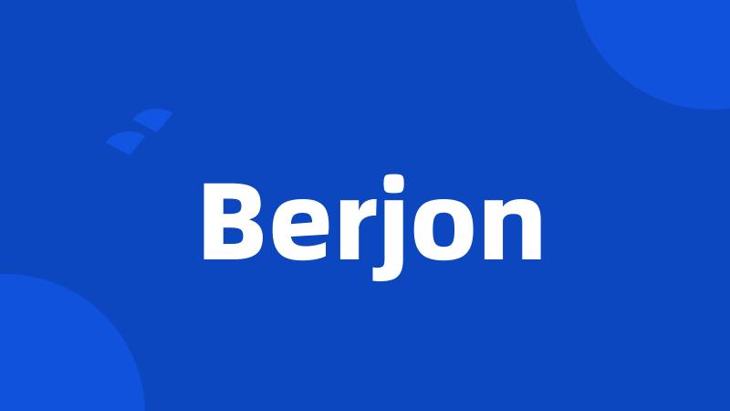 Berjon