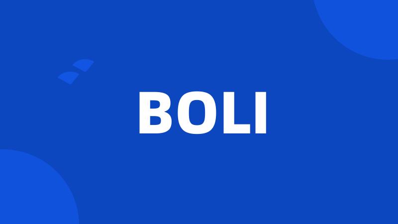 BOLI