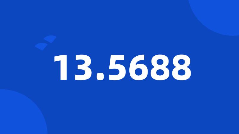 13.5688