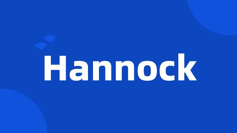 Hannock