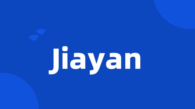 Jiayan