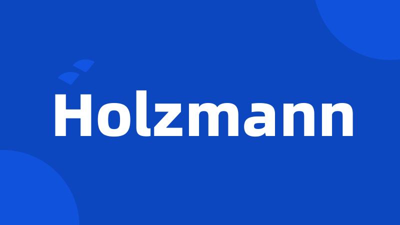 Holzmann