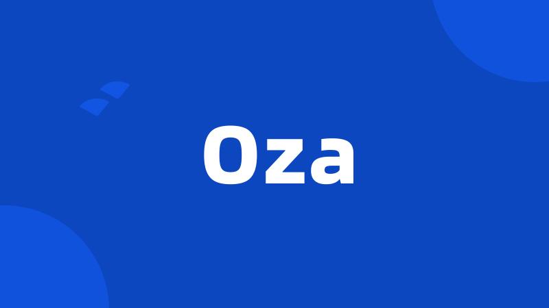 Oza