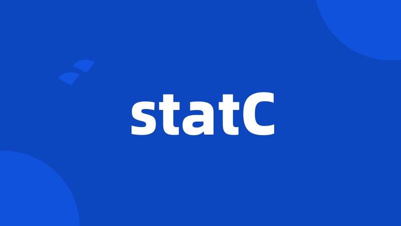 statC