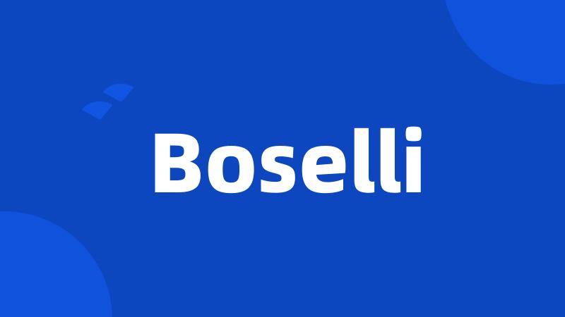 Boselli