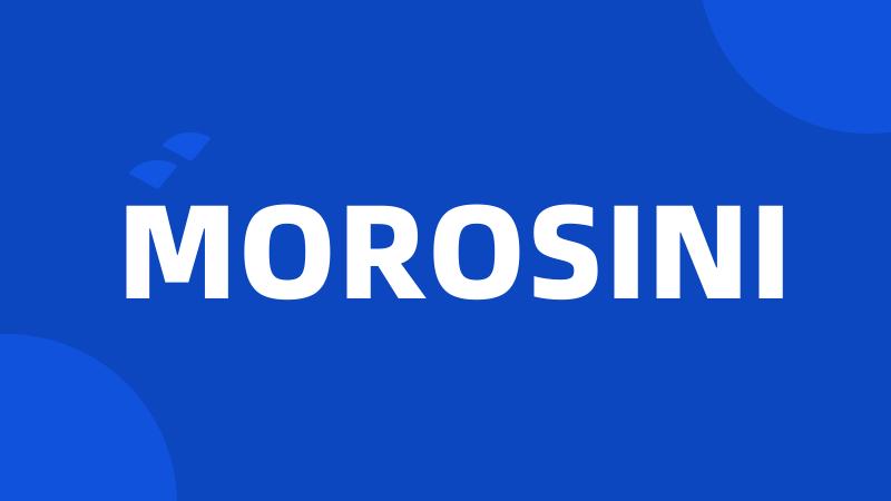 MOROSINI