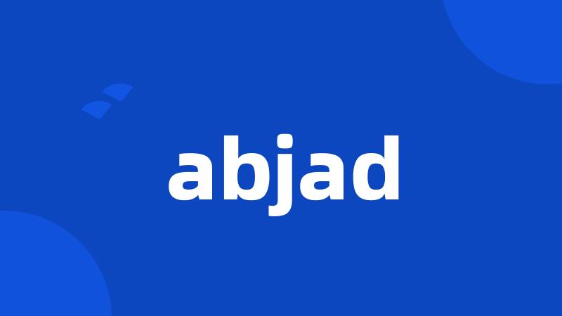 abjad