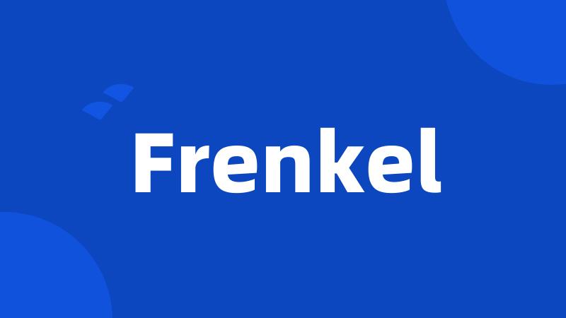 Frenkel