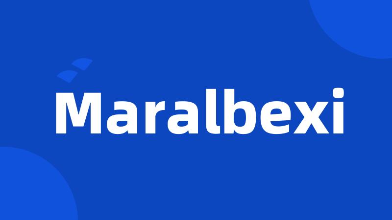 Maralbexi