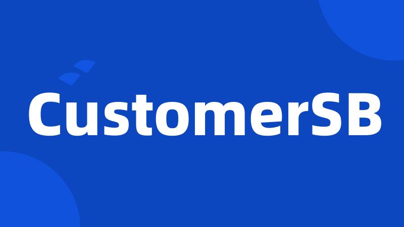 CustomerSB