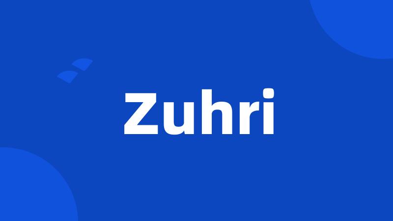 Zuhri