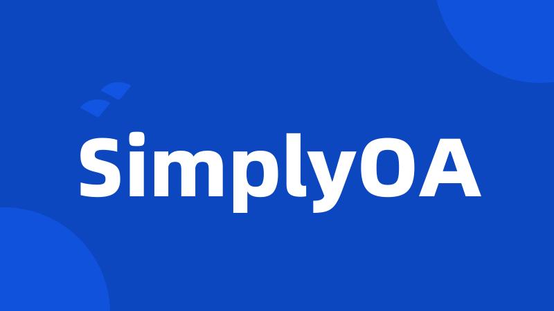 SimplyOA