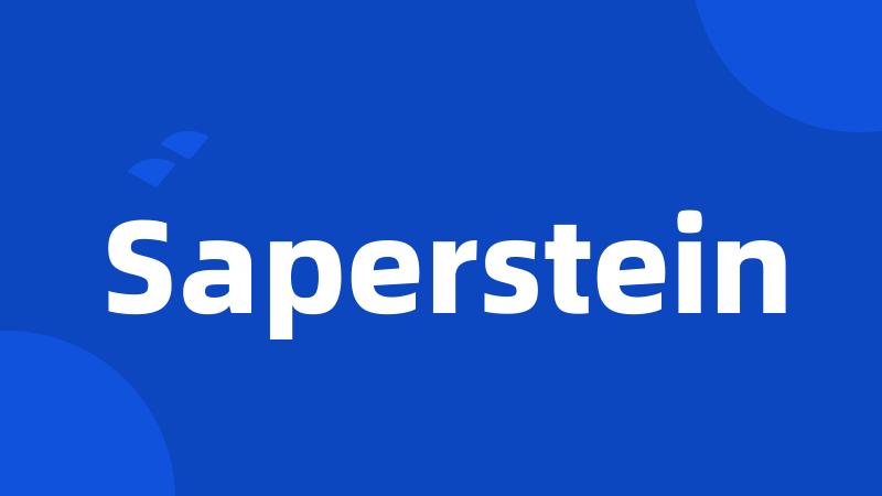 Saperstein