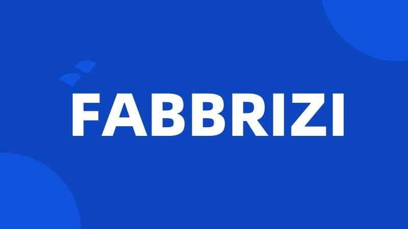 FABBRIZI