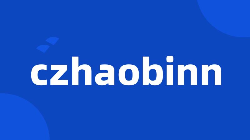 czhaobinn