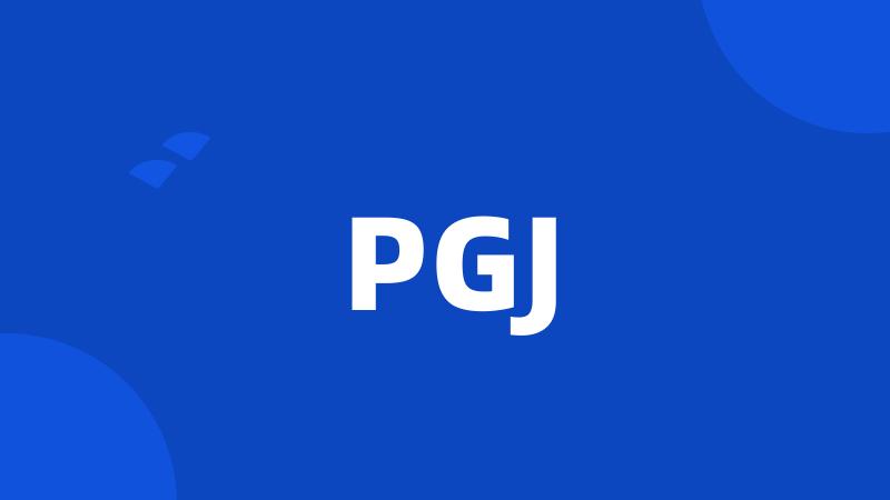 PGJ