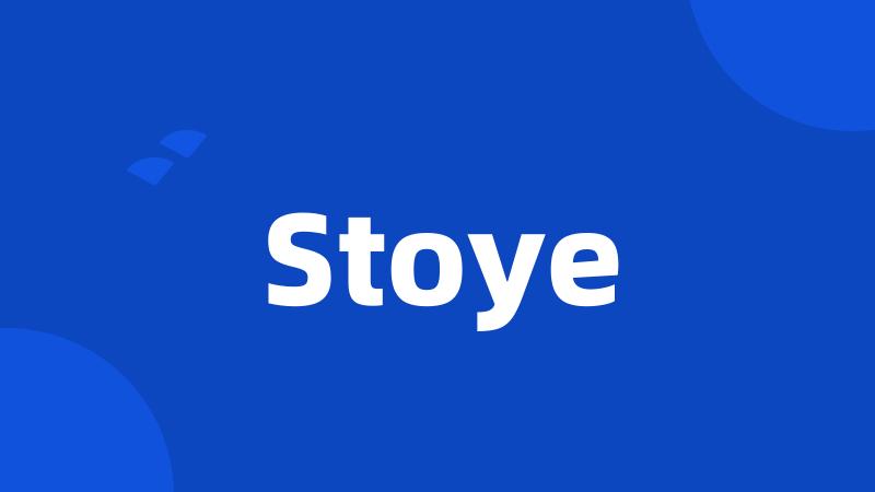 Stoye