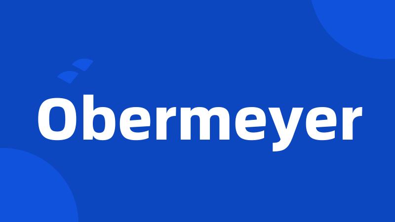 Obermeyer