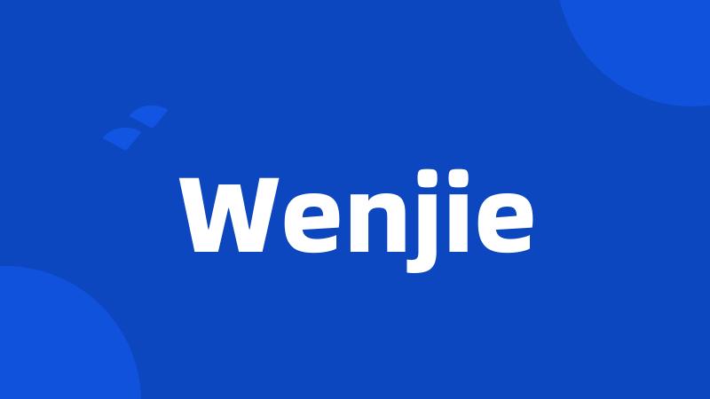 Wenjie