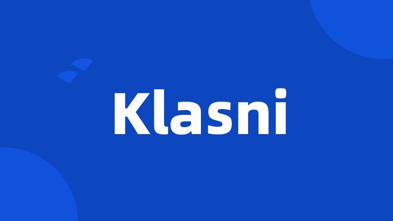 Klasni