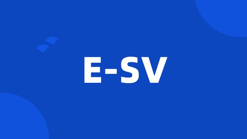 E-SV