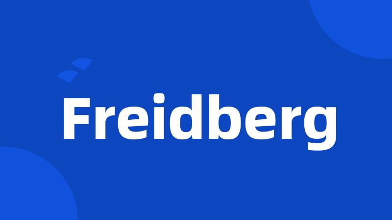 Freidberg