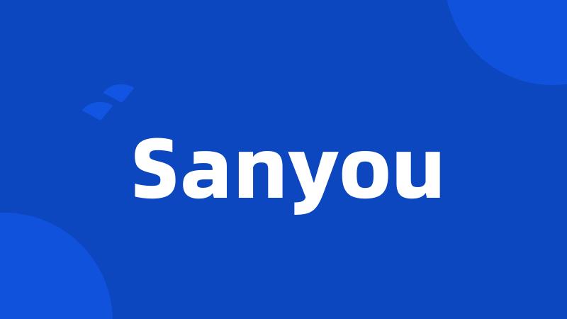 Sanyou