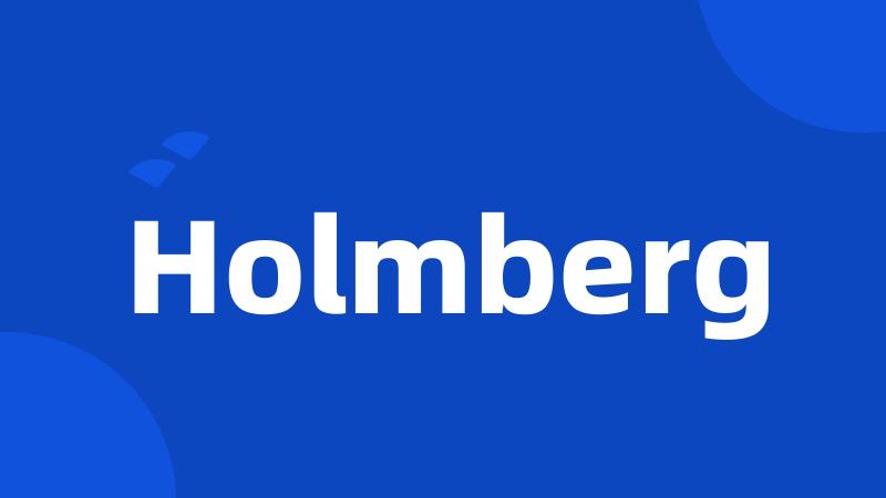 Holmberg