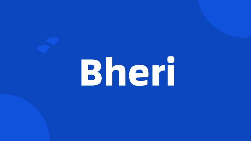 Bheri