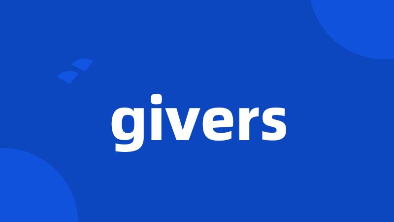 givers