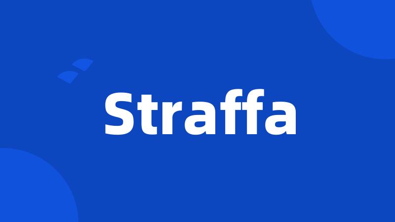 Straffa