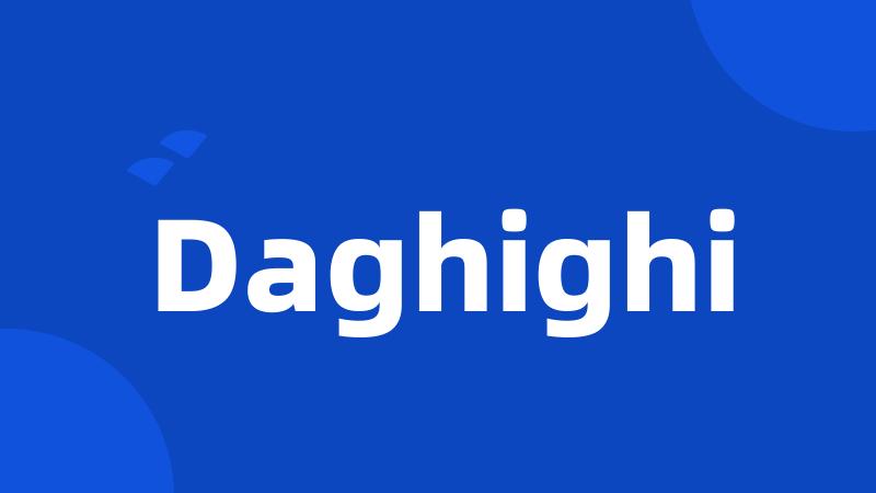 Daghighi