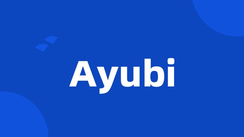 Ayubi