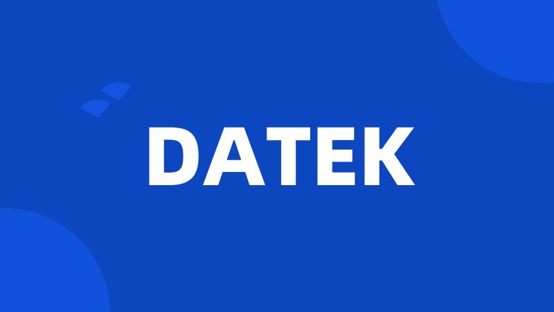 DATEK