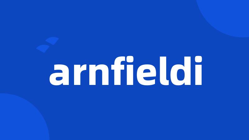 arnfieldi